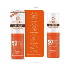 ecran protector solar facial sunnique en stick spf50