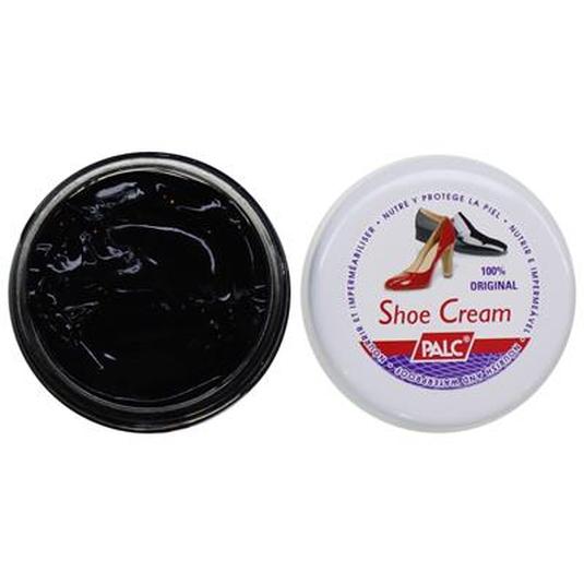 palc crema solida para zapatos color negro