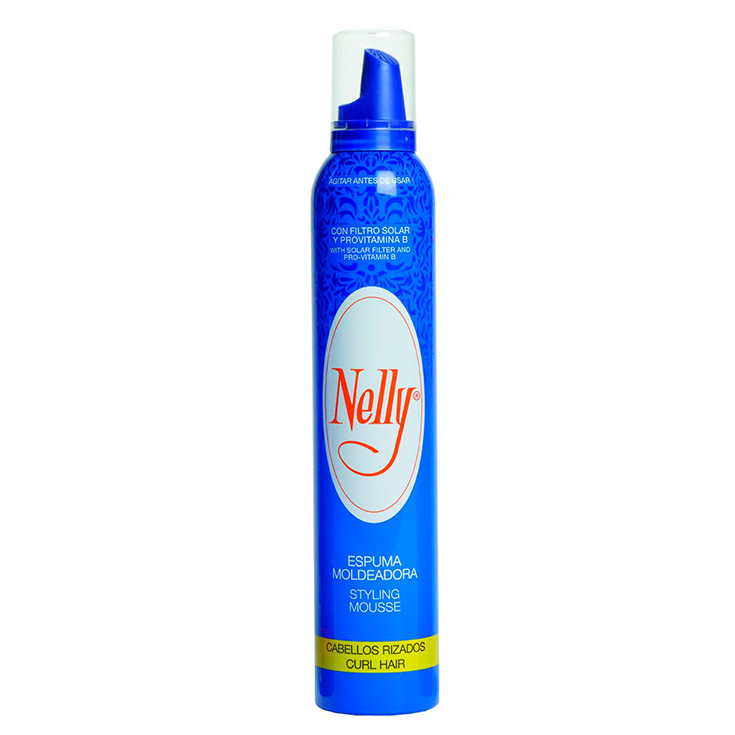 espuma nelly pelos rizados 300ml