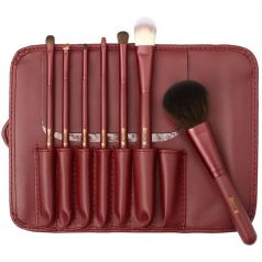 walkiria manta 7 pinceles granate