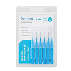 dentinet cepillo interdental ultrafino 6u
