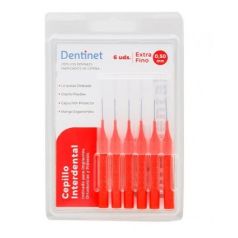 dentinet cepillo interdental extrafino 6u