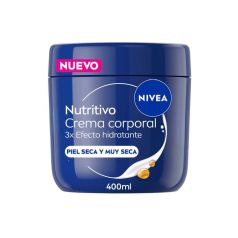 crema nivea tarro nutritiva 400 ml