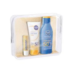 nivea sun pack labios facial y cuerpo