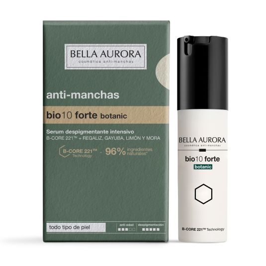 bella aurora anti-manchas bio10 forte botanic serum 30ml bella aurora anti-manchas bio10 forte botanic serum 30ml