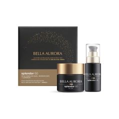 bella aurora splendor 60 anti edad dia 50ml + serum 30ml cofre