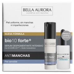 bella aurora bio-10 forte despigmentante piel sensible 30ml cofre 2 piezas