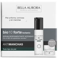 bella aurora bio-10 forte botanic despigmentante 30ml cofre 2 piezas