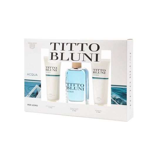 titto bluni acqua cofre 75ml+a/s 75ml+gel 75ml