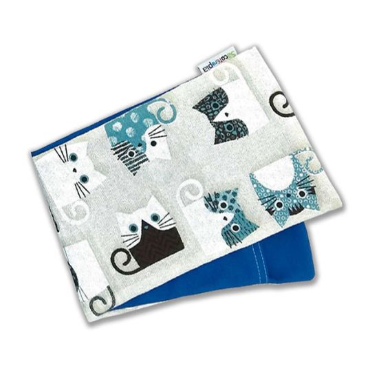  sacoterapia basico plus azul gato+funda