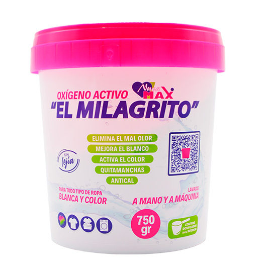 el milagrito oxigeno activo quitamanchas 750g