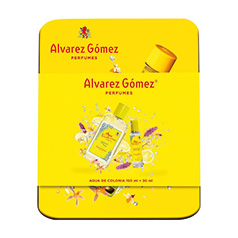 alvarez gomez agua de colonia concentrada 150ml estuche 2 piezas