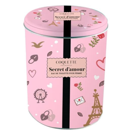 coquette secret d¿amour eau de toilette por femme 100ml 