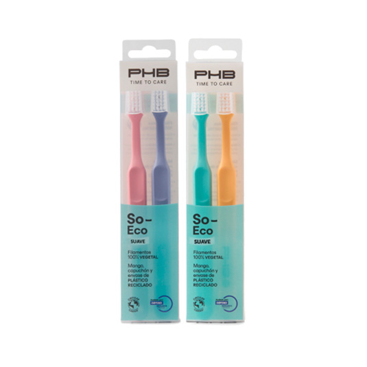 phb cepillo time to care so eco suave duplo