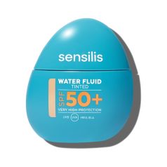 sensilis protector solar facial water fluid color spf50+ 40ml