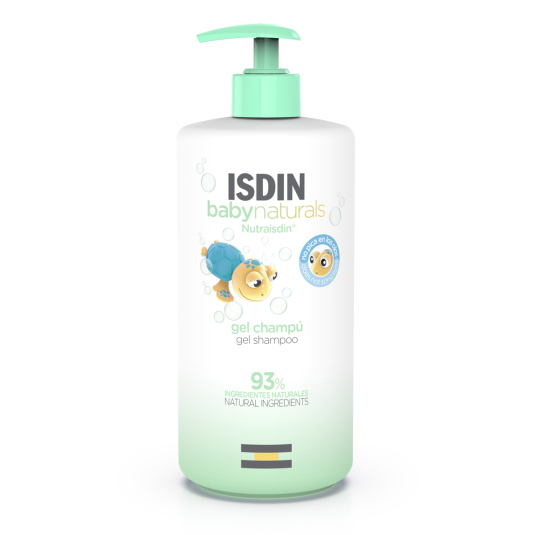 isdin babynaturals gel champu suave para bebe