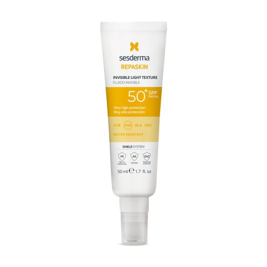 sesderma repaskin sol spf50 facial fluid invisible