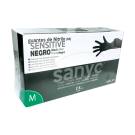 SANYC GUAN. NITRILO SENSIT.NEGRO T/M 100 U.