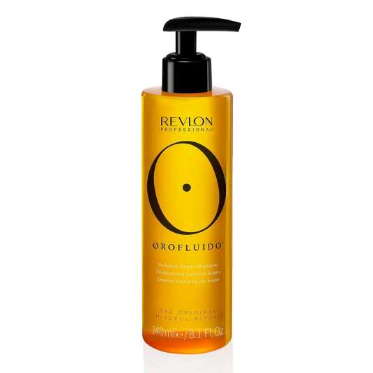 revlon orofluido champu iluminador con aceite de argan 240ml