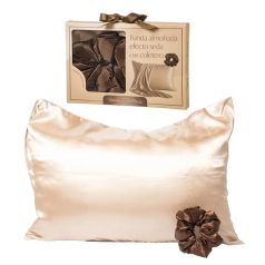 nahuel set para dormir funda almohada + coletero