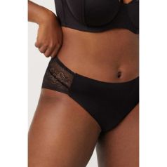 ysabel mora braga encaje midi negra