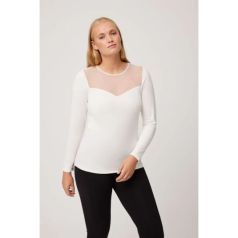 ysabel mora camiseta termica de mujer panacotta