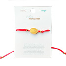 PULSERA HILO ENCERADO VIRGEN DEL CARMEN#