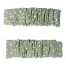 INCA 2 CLIPS WRINKLED FABRIC DOTS*R