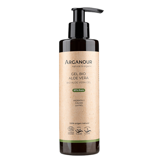 arganour gel aloe vera 97% natural dosificador 250ml