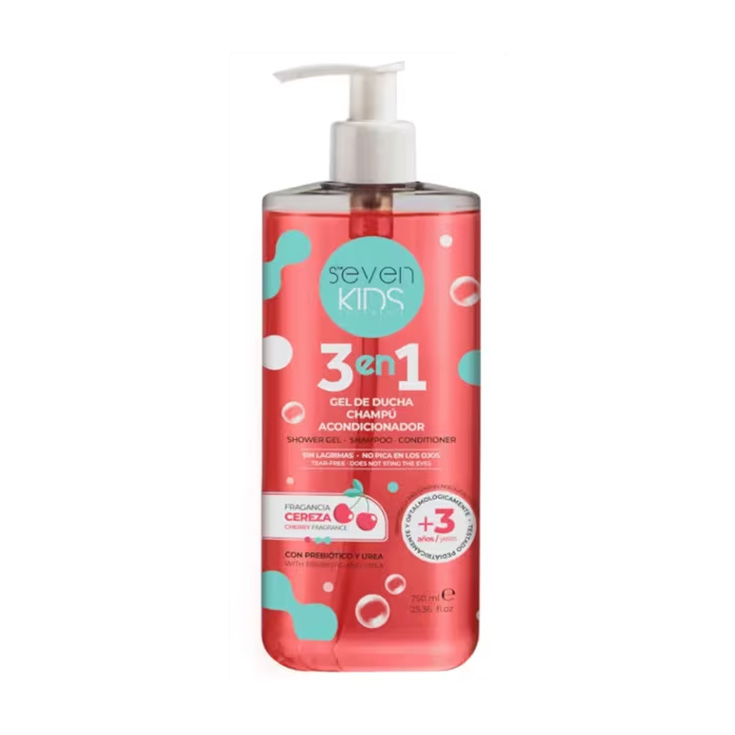 seven kids gel champu 3 en 1 750ml