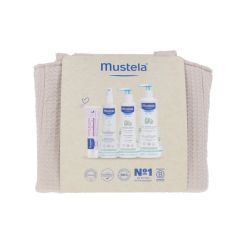 mustela bolsa carrito beige 4 piezas