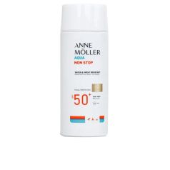 anne möller non stop aqua fluido glowprotector solar facial spf50+ resistente agua y sudor