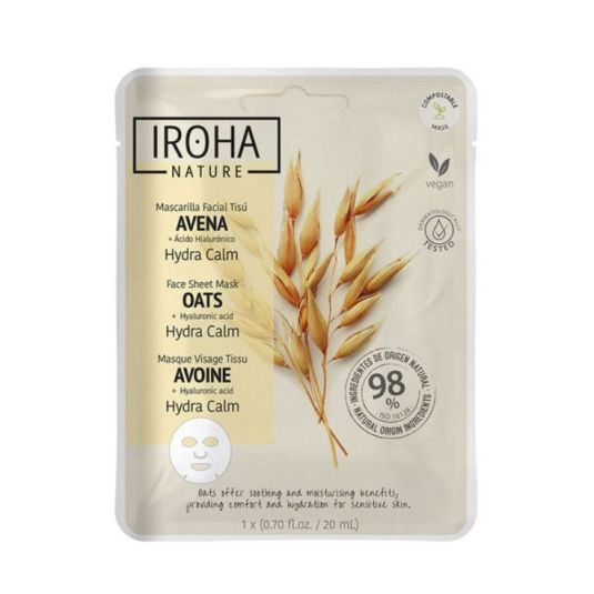 iroha nature mascarilla aguacate calm avena