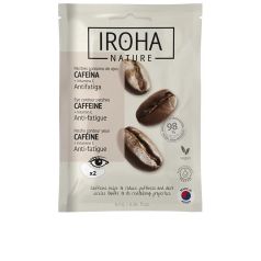iroha parche ojos antifatiga cafe y vitamina c 1 par