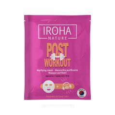 iroha nature mascarilla facial face sheet mask post workout