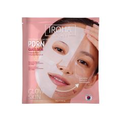 iroha mascarilla facial glass skin con pdrn