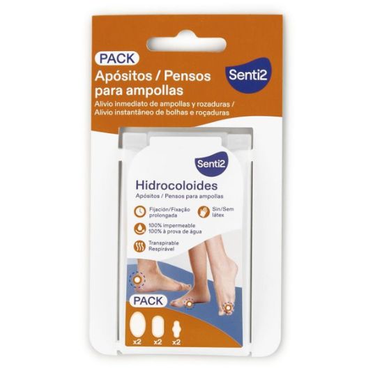 senti2 apositos para ampollas x2