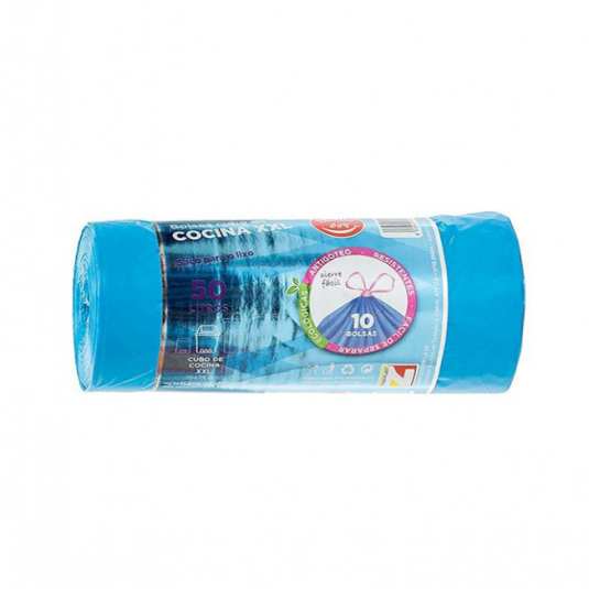 rollo basura smile bag azul 70x75 10 usos