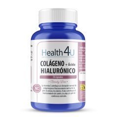 h4u colageno + acido hialuronico 30 capsulas de 595 mg