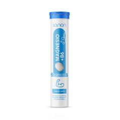 sanon magnesio + b6 20 comprimidos eferevescentes limon 