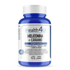 h4u melatonina+cañamo 30 capsulas