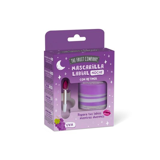 the fruit company mascarilla labial uva