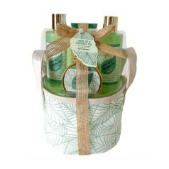 cesta tela white tea & blooming tree