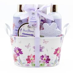 becasan cesta rosa silvestre 6 piezas