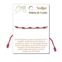 pulsera 7 nudos 