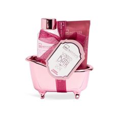 idc institute scented bath rose minibath set