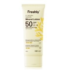 freshly natural suncare lotion spf50 100ml