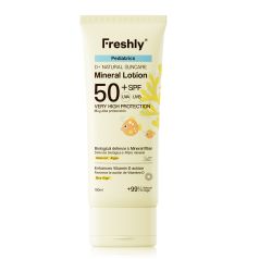 freshly natural suncare pediatrics spf50+