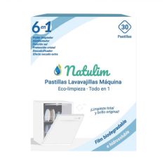 natulim lavavajillas maquina 30 pastillas