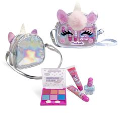 idc martinelia little bolso unicornio plata con maquillaje